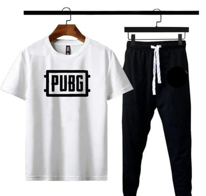 2 Pcs Men's Polyester Printed Track Suit