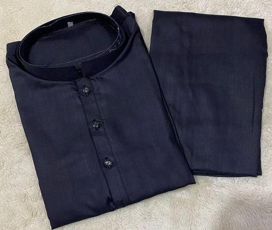 2 Pcs Women's Unstitched Cambric Plain Suit