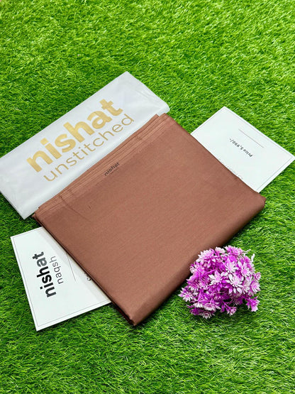 Men's Unstitched Soft Cotton Plain Suit